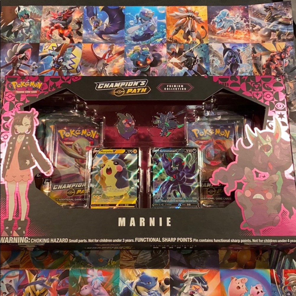 Pokémon Champions Path Marnie Box